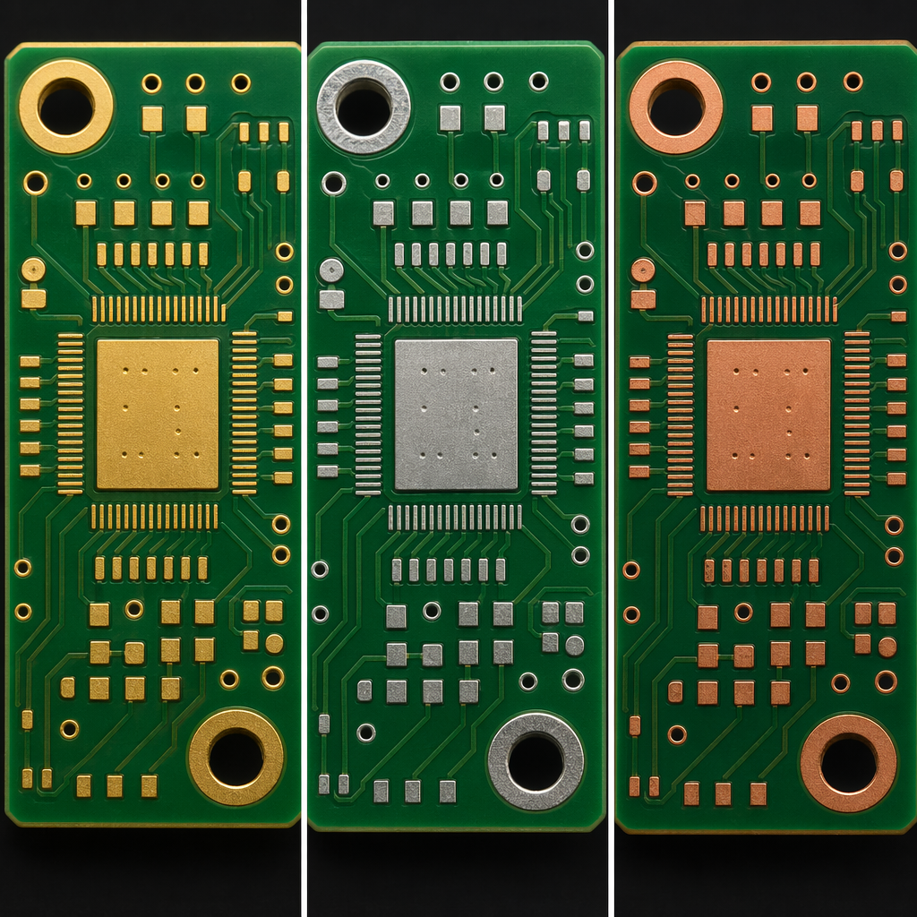 PCB surface finish comparison
